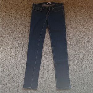 Classic Dark Blue Skinny Jeans for Women